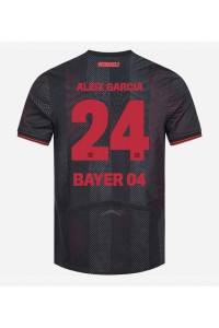 Bayer Leverkusen Aleix Garcia #24 Jalkapallovaatteet Kotipaita 2025-26 Lyhythihainen
